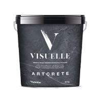 Visuelle Artcrete — Цементная декоративная штукатурка с эффектами «микроцемент», «марморино»
